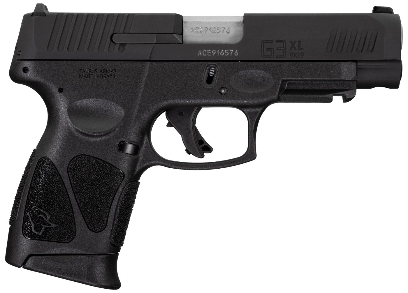 Taurus 1G3XLSR9041 G3XL Compact 9mm Luger 12+1 4in Matte Stainless Steel Ba
