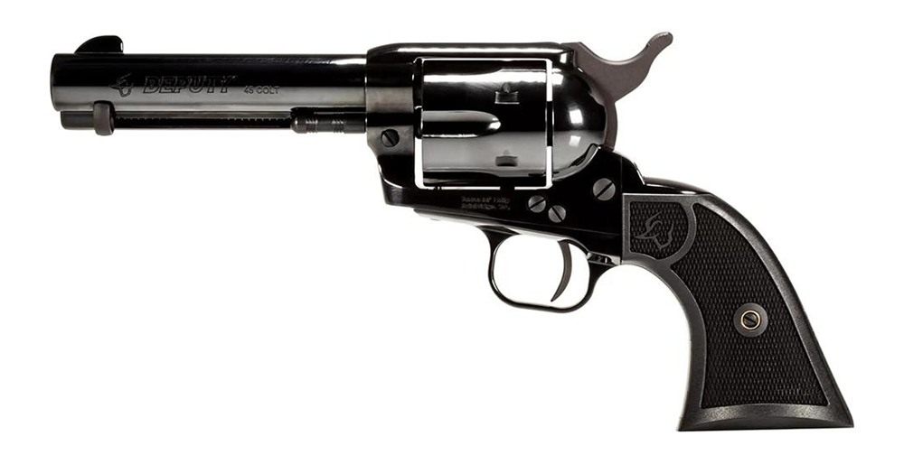 Taurus 2-D4541 Deputy Small 45 Colt (LC) 6rd 4.75in Polished Black Steel Ba view 3