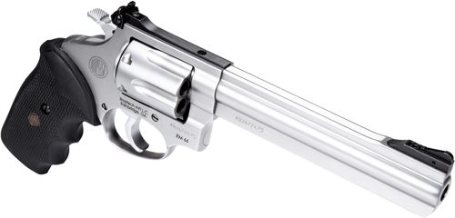 Rossi 2RM669 RM66 357 Mag 6 Shot 6in Satin Stainless Steel Barrel, Cylinder view 5