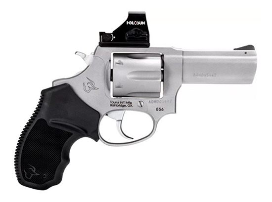 Taurus 2-856P39 856 T.O.R.O. Small 38 Special +P 6 Shot 3in Matte Stainless view 3