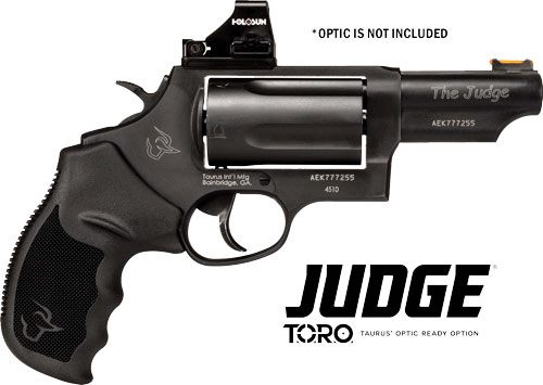 Taurus USA 24410P31T Judge T.O.R.O. Compact 45 Colt (Long Gauge 5 3in Matte view 3