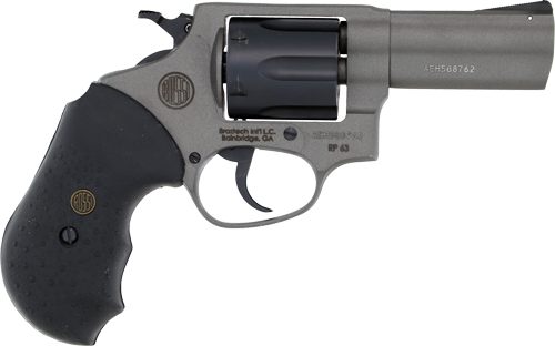 Rossi 2RP631C RP63 357 Mag 6 Shot 3in, Tungsten Gray Cerakote, Stainless St view 3