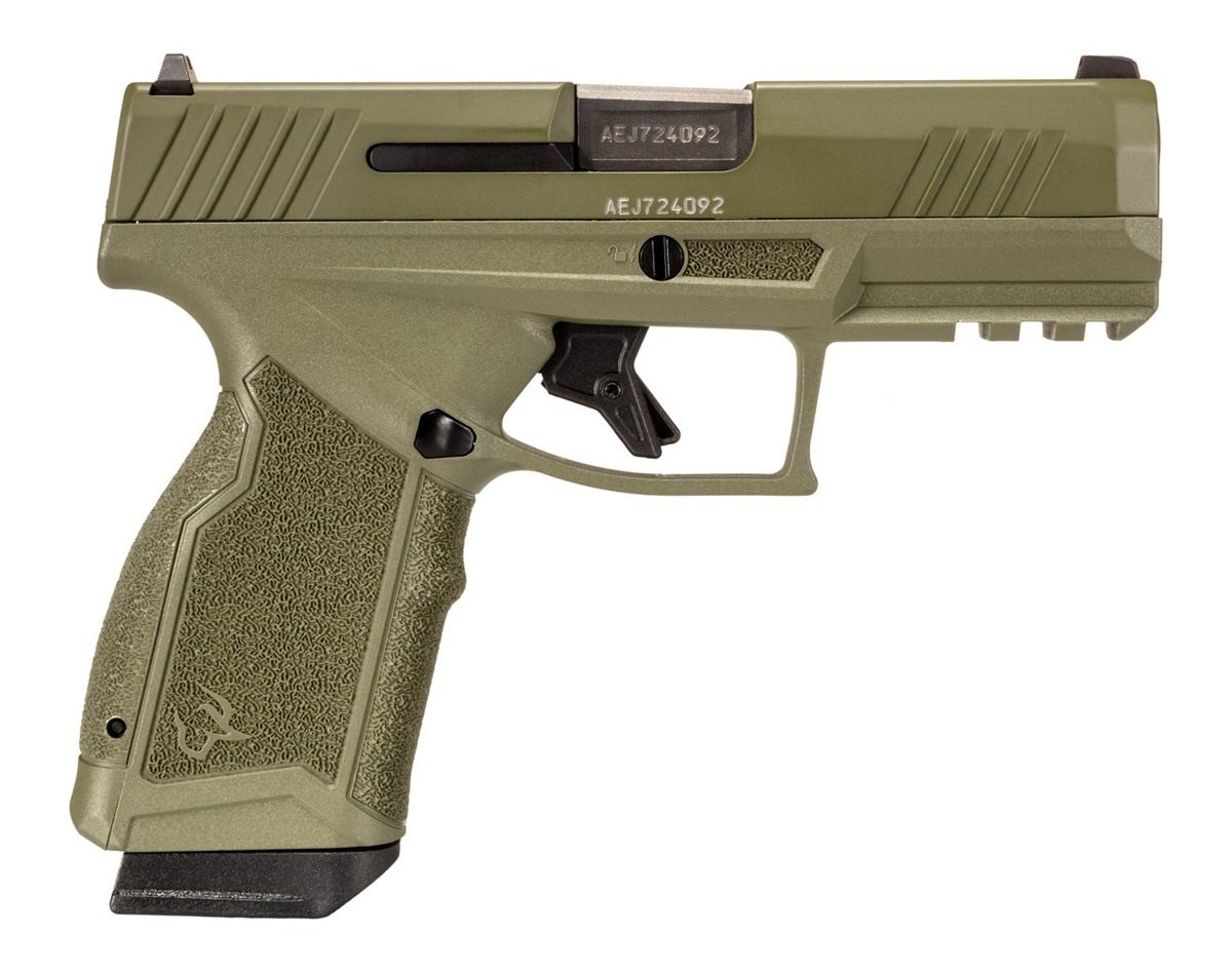 Taurus GX4 Carry Handgun 9mm Luger 10rd Magazines (2) 3.7in Barrel Green