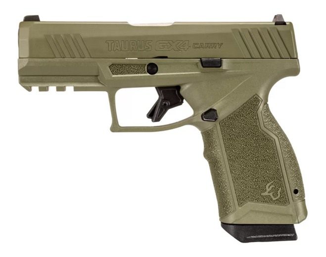 Taurus GX4 Carry Handgun 9mm Luger 10rd Magazines (2) 3.7in Barrel Green view 3