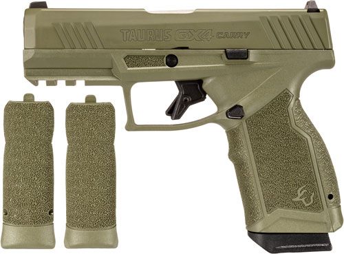 Taurus GX4 Carry Handgun 9mm Luger 10rd Magazines (2) 3.7in Barrel Green view 4