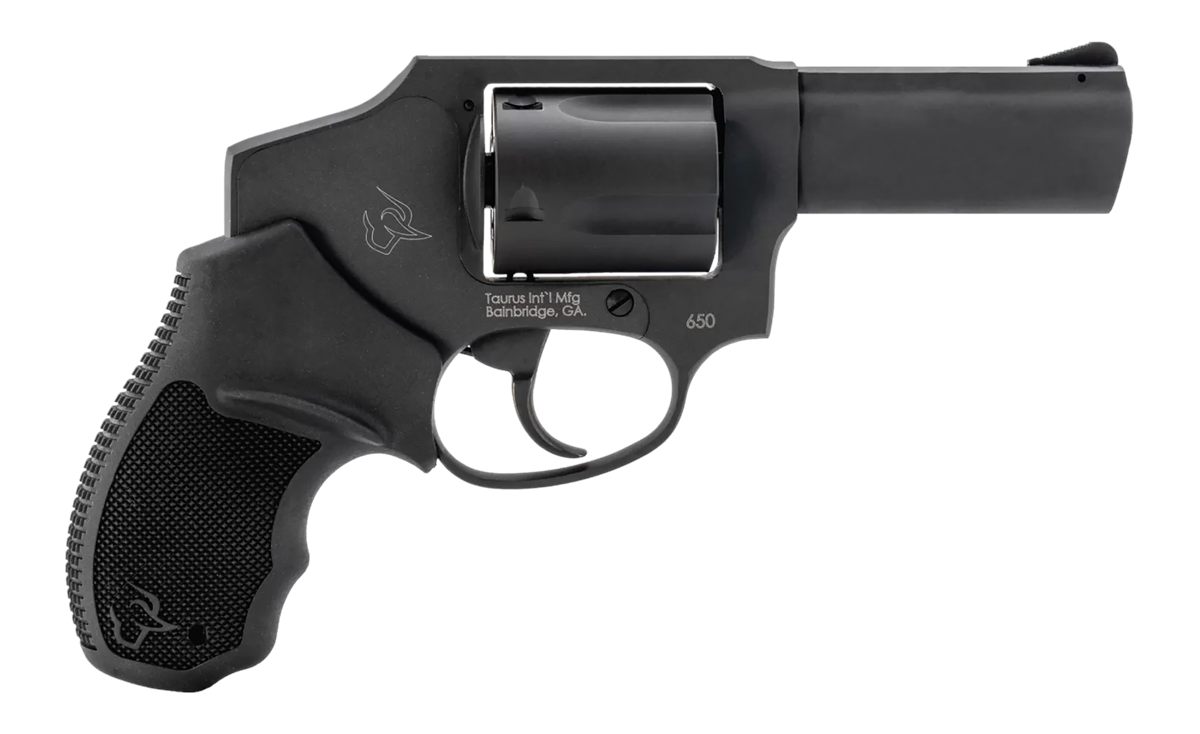 Taurus 2-650131 650 Small 357 Mag/38 Special +P 5 Shot 3in Matte Black Allo