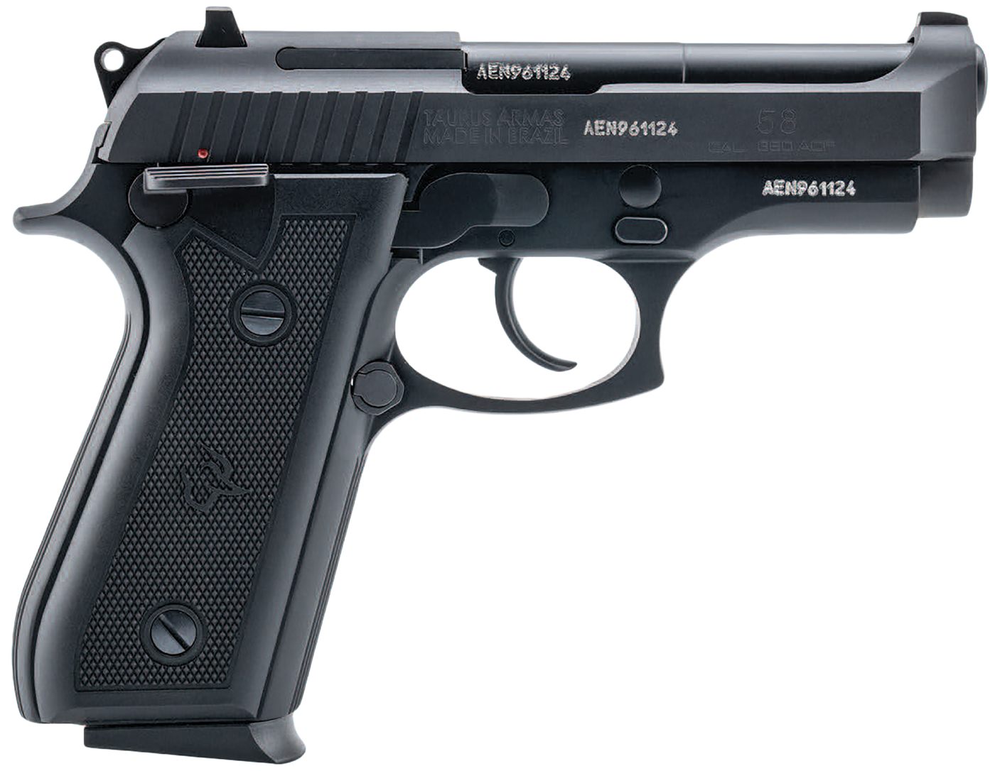 Taurus 1-58141 58 380 ACP 15+1 4in Matte Black Stainless Steel Barrel, Serr
