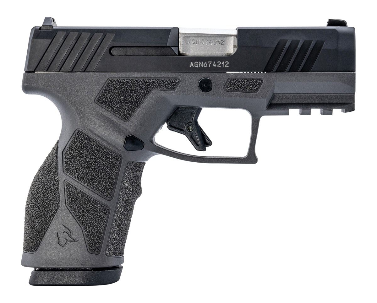 Taurus 1-GX2931G-10 9mm Luger 10+1 3.37in Matte Stainless Steel Barrel, Bla