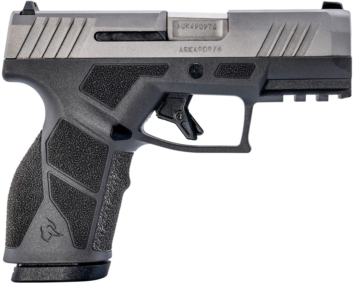Taurus 1-GX2939G 9mm Luger 13+1 3.37in Matte Stainless Steel Barrel, Serrat view 2