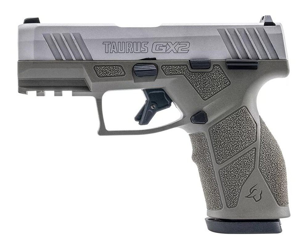 Taurus 1-GX2939O 9mm Luger 13+1 3.37in Matte Stainless Steel Barrel, Serrat view 3
