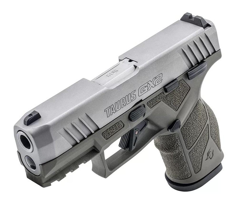 Taurus 1-GX2939O 9mm Luger 13+1 3.37in Matte Stainless Steel Barrel, Serrat view 4