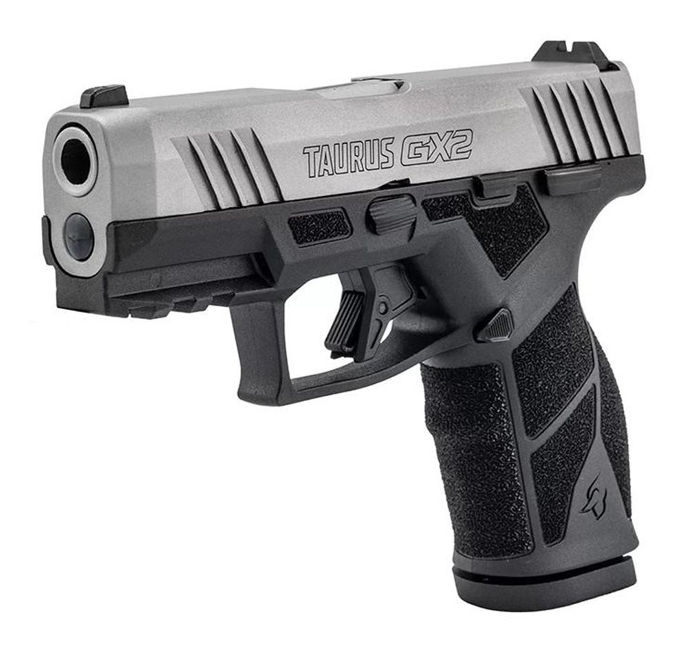Taurus 1-GX2939 9mm Luger 13+1 3.37in Matte Stainless Steel Barrel, Serrate view 4