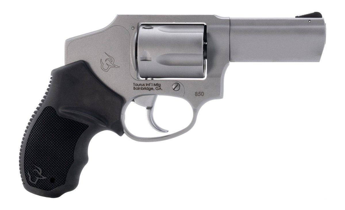 Taurus USA 2-850139 850 Small 38 Special 5 Shot 3in Matte Stainless Steel B
