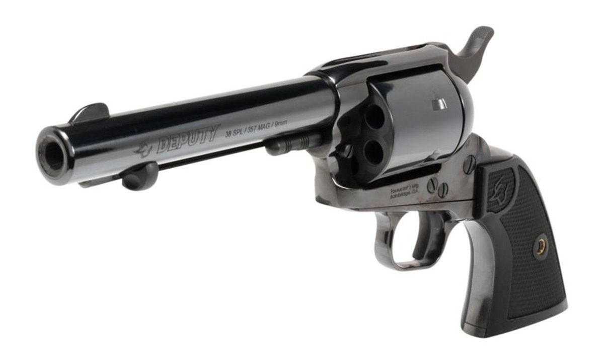 Taurus 2-D357951 Deputy Medium 357 Mag 38 Special +P 6 Shot 5.50in Black Al view 5