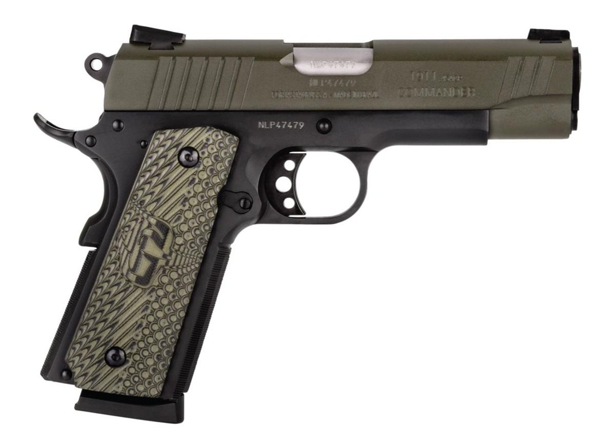 Taurus PT1911 Commander Cerakote Mill Spec Green .45 ACP 8rd Magazine 4.25i