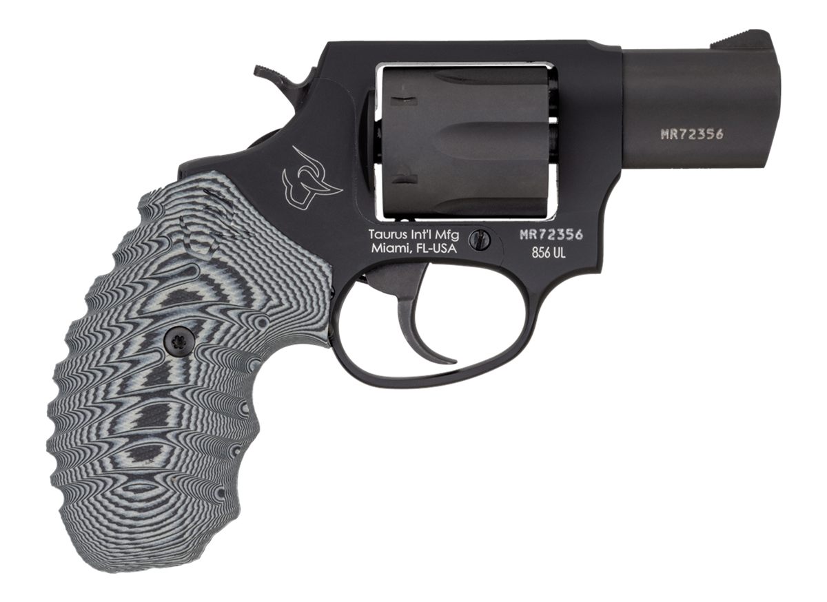Taurus 2856021ULVZ13 856 Ultra-Lite 38 Special +P Caliber with 2in Matte Bl