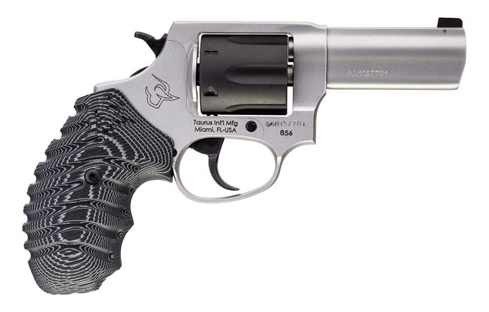 Taurus 2-85635NSVZ 856 Defender Small 38 Special +P 6 Shot 3in Matte Stainl view 3