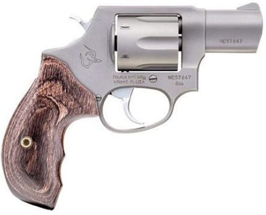 Taurus 2-856029SW 856 Defender Small 38 Special +P 6 Shot 2in Matte Stainle view 2
