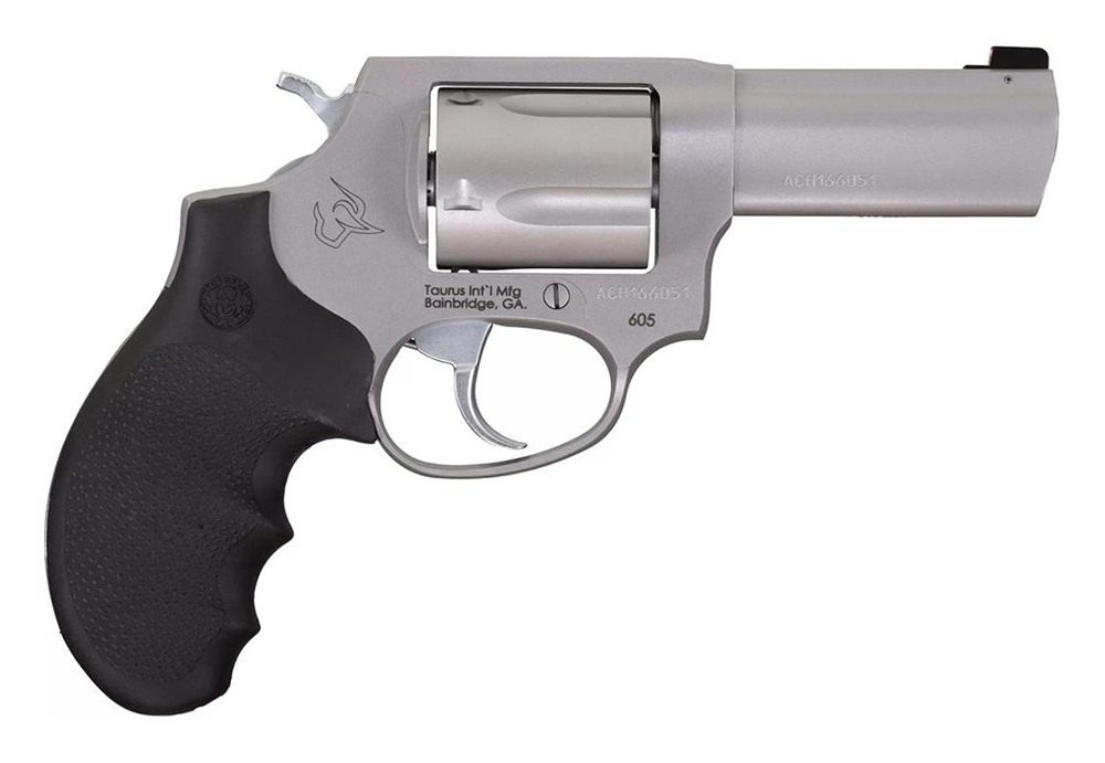 Taurus 2-60539NS 605 Defender Small 357 Mag/38 Special +P 5 Shot 3in Matte view 3