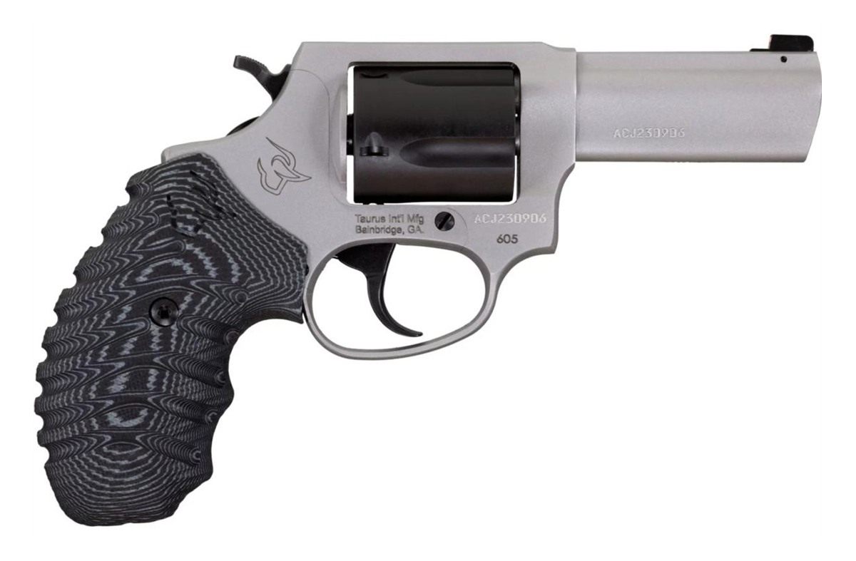 Taurus 260535NSVZ Defender 605 SA/DA 357 Mag/38 Special +P 5rd 3in Matte St view 5