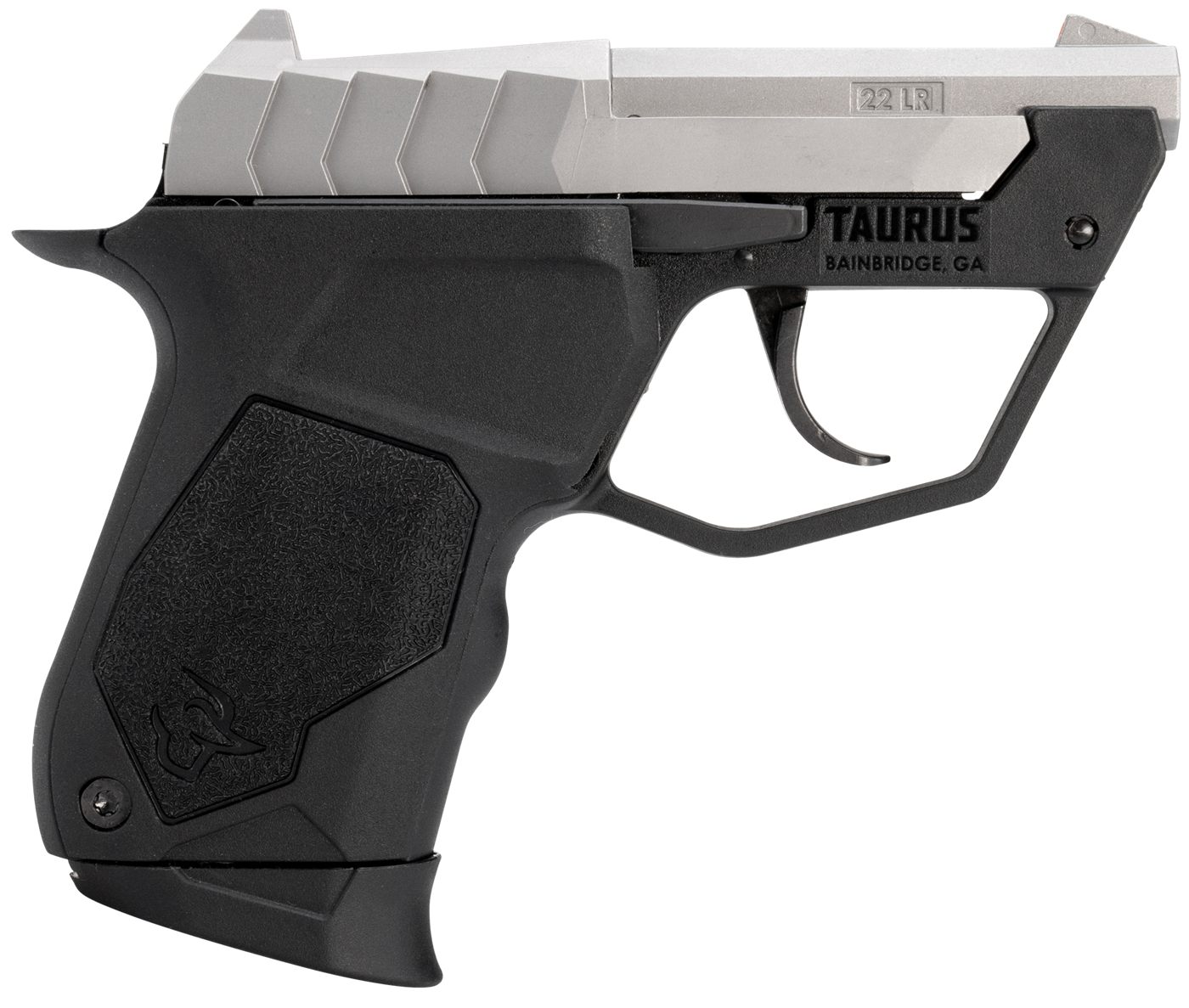 Taurus 1-22TUC139 Micro-Compact 22 LR 9+1 2.50in Matte Stainless Steel Tip view 2