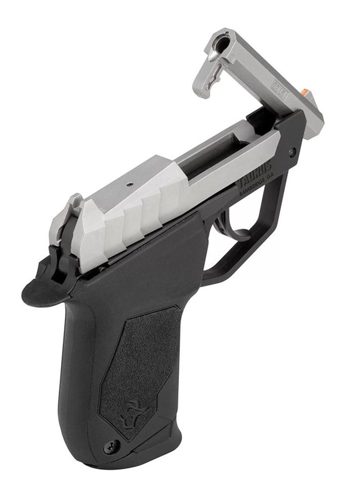 Taurus 1-22TUC139 Micro-Compact 22 LR 9+1 2.50in Matte Stainless Steel Tip view 3