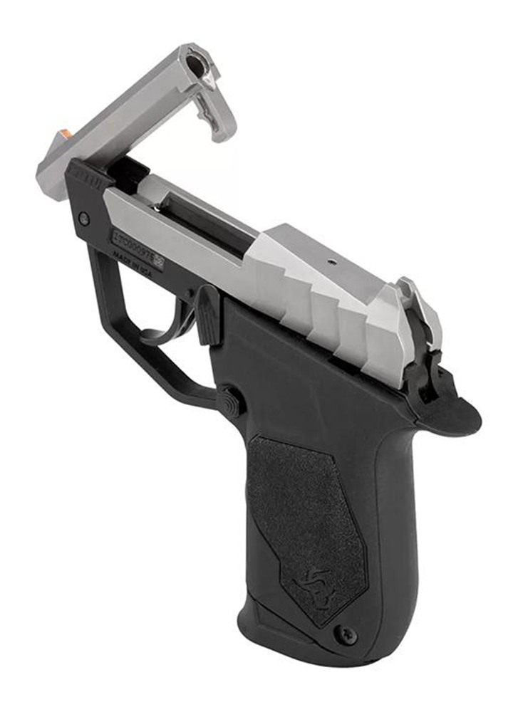 Taurus 1-22TUC139 Micro-Compact 22 LR 9+1 2.50in Matte Stainless Steel Tip view 5