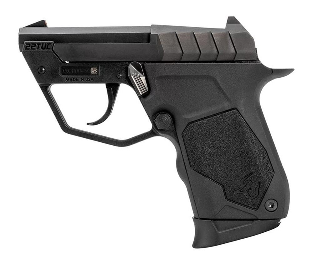 Taurus 1-22TUC131 Micro-Compact 22 LR 9+1 2.50in Matte Black Steel Tip-Up B view 2