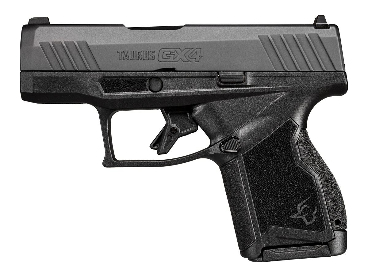 Taurus 1GX4M931 GX4 Micro-Compact 9mm Luger 11+1 3.06in Satin Black DLC Bar