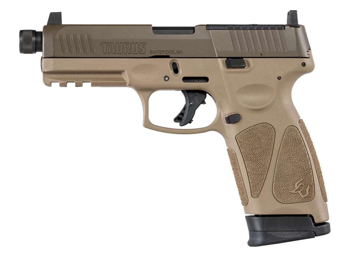 Taurus G3 Toro Tactical Handgun 9mm Luger 10rd Magazines(2) 4.5in threaded view 2