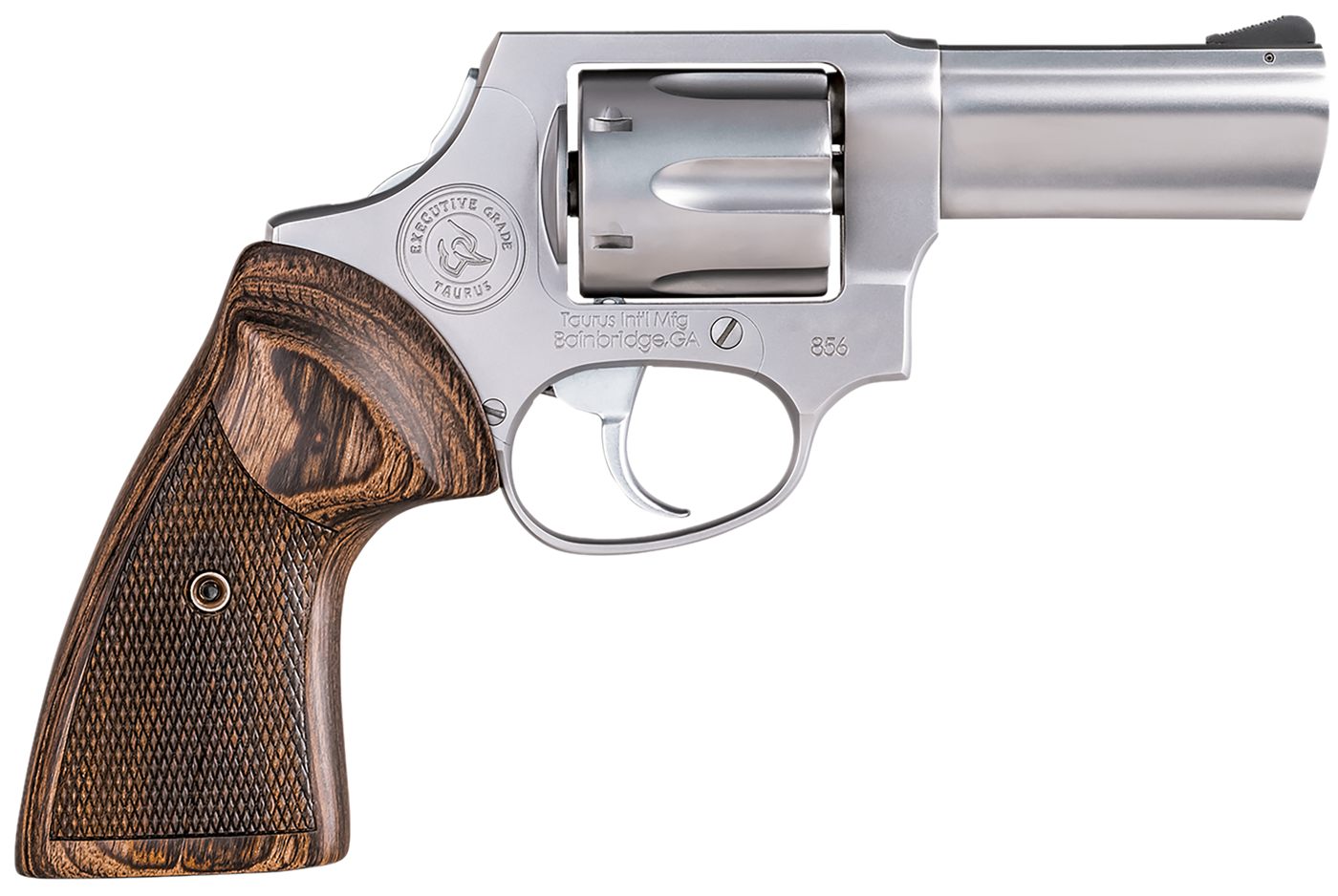 Taurus 2-856EX39CH 856 Executive Grade Small 38 Special +P 6 Shot 3in Satin
