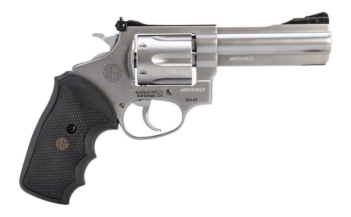 Rossi Braztech 2RM649 RM64 357 Mag 6 Shot 4in Matte Stainless Steel Barrel