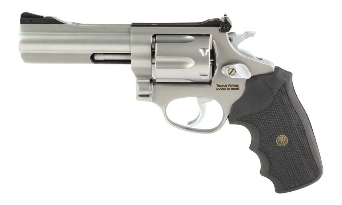Rossi Braztech 2RM649 RM64 357 Mag 6 Shot 4in Matte Stainless Steel Barrel view 2