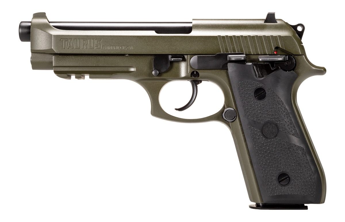 Taurus 1-92015T-H 92 Full Size 9mm Luger 17+1 5in Matte Black Stainless Ste