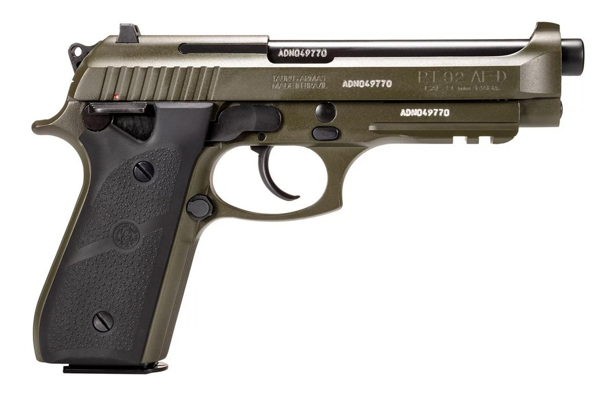 Taurus 1-92015T-H 92 Full Size 9mm Luger 17+1 5in Matte Black Stainless Ste view 2