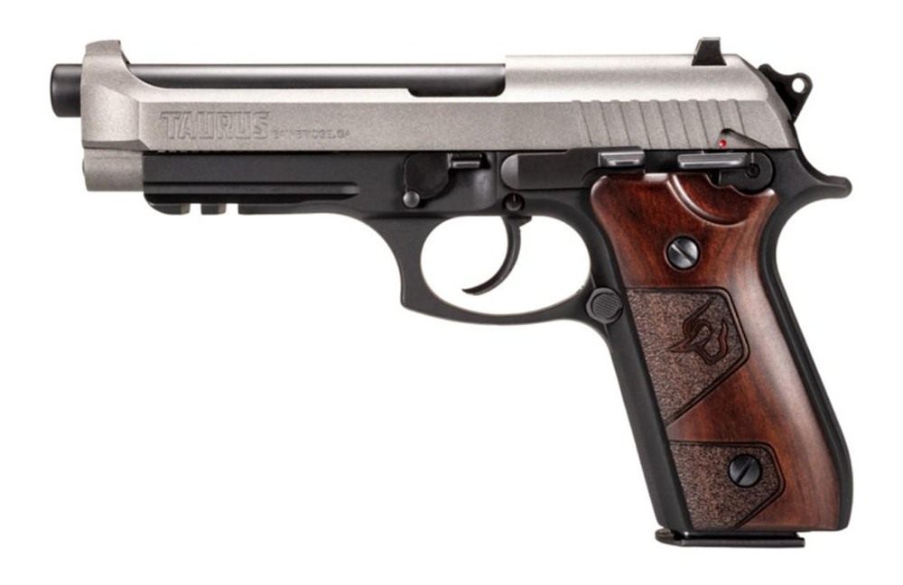 Taurus 1-92015C1-HW2 PT92 9mm Luger 17+1 5in Black Barrel, Tungsten Gray Ce view 2