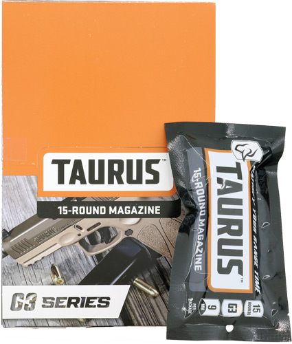 Taurus 389-0009-01 G3 Magazine Pop Display 15rd 9mm Luger Black Steel w/ Po view 2