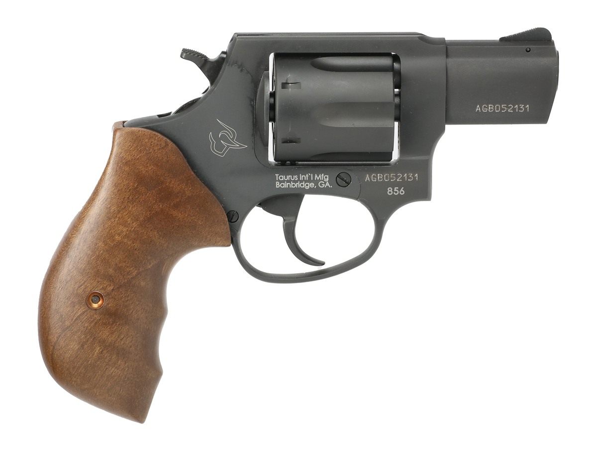 Taurus 2-85621TW 856 CA Compliant Small 38 Special 6 Shot 2in Matte Black S