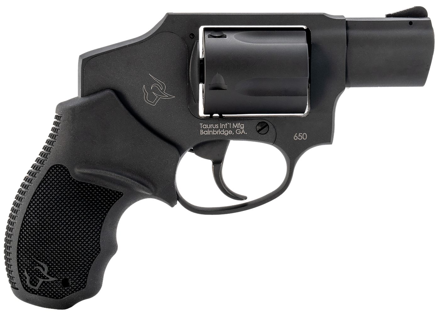 Taurus 2-650121 650 Small 357 Mag/38 Special +P 5 Shot 2in Matte Black Allo