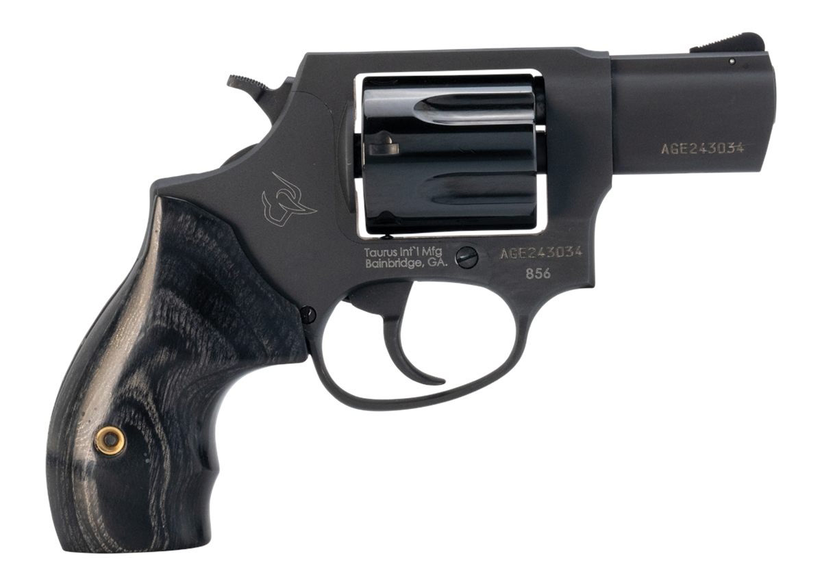 Taurus Gentlemans Carry 605 357MAG Revolver Polished BLK, Laminated Grips 6