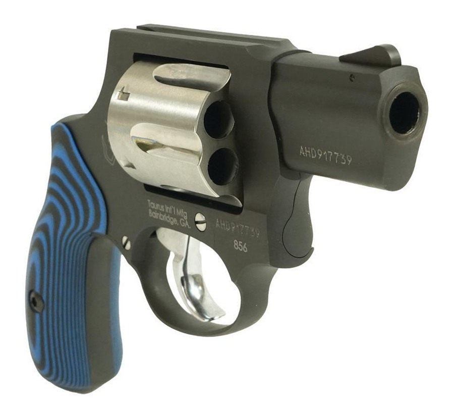 Taurus 856 Handgun .38 Spl 6rd Capacity 2in Barrel Matte Black Stainless Cy view 2