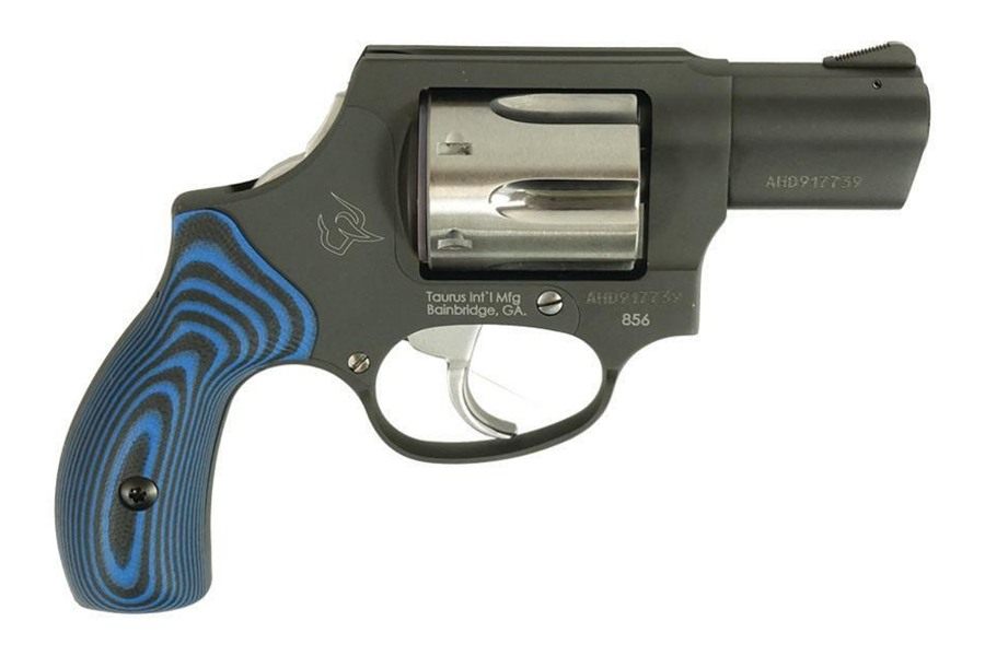 Taurus 856 Handgun .38 Spl 6rd Capacity 2in Barrel Matte Black Stainless Cy view 3