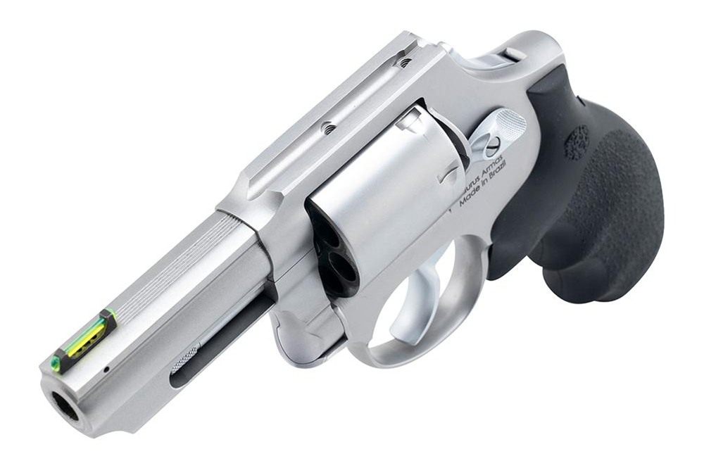 Taurus 66 Combat Handgun .357 Mag 7rd Capacity 3in Stainless Barrel Matte w view 2