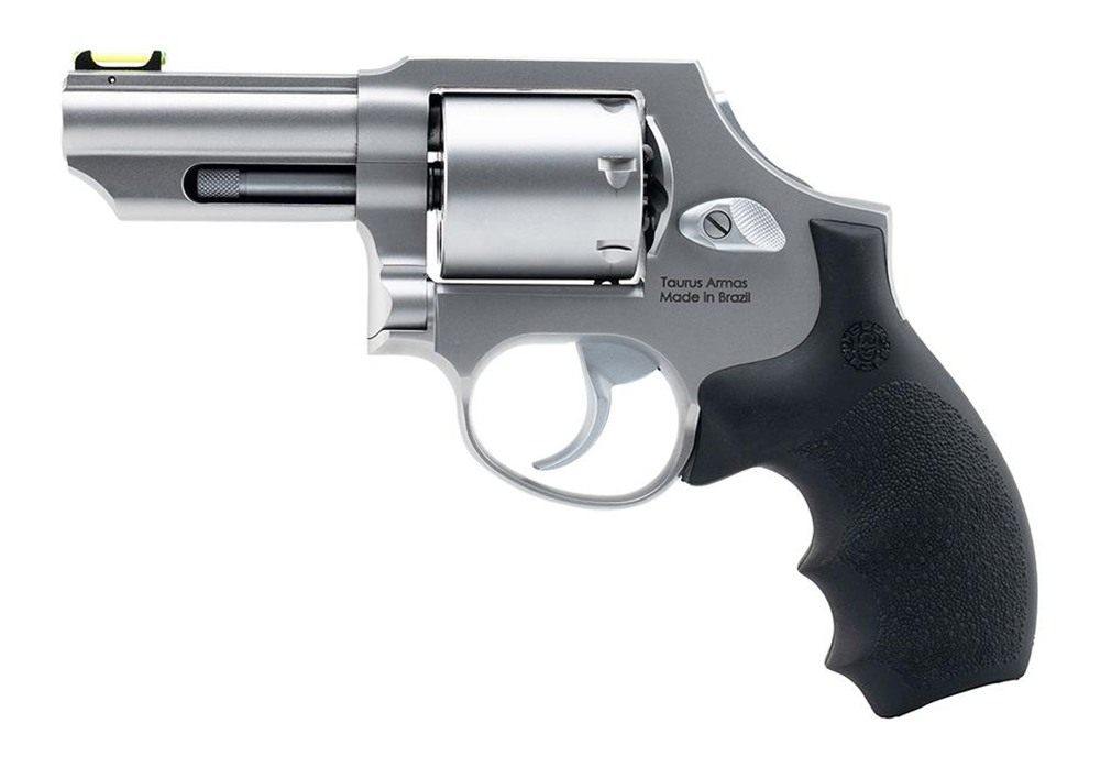 Taurus 66 Combat Handgun .357 Mag 7rd Capacity 3in Stainless Barrel Matte w view 3