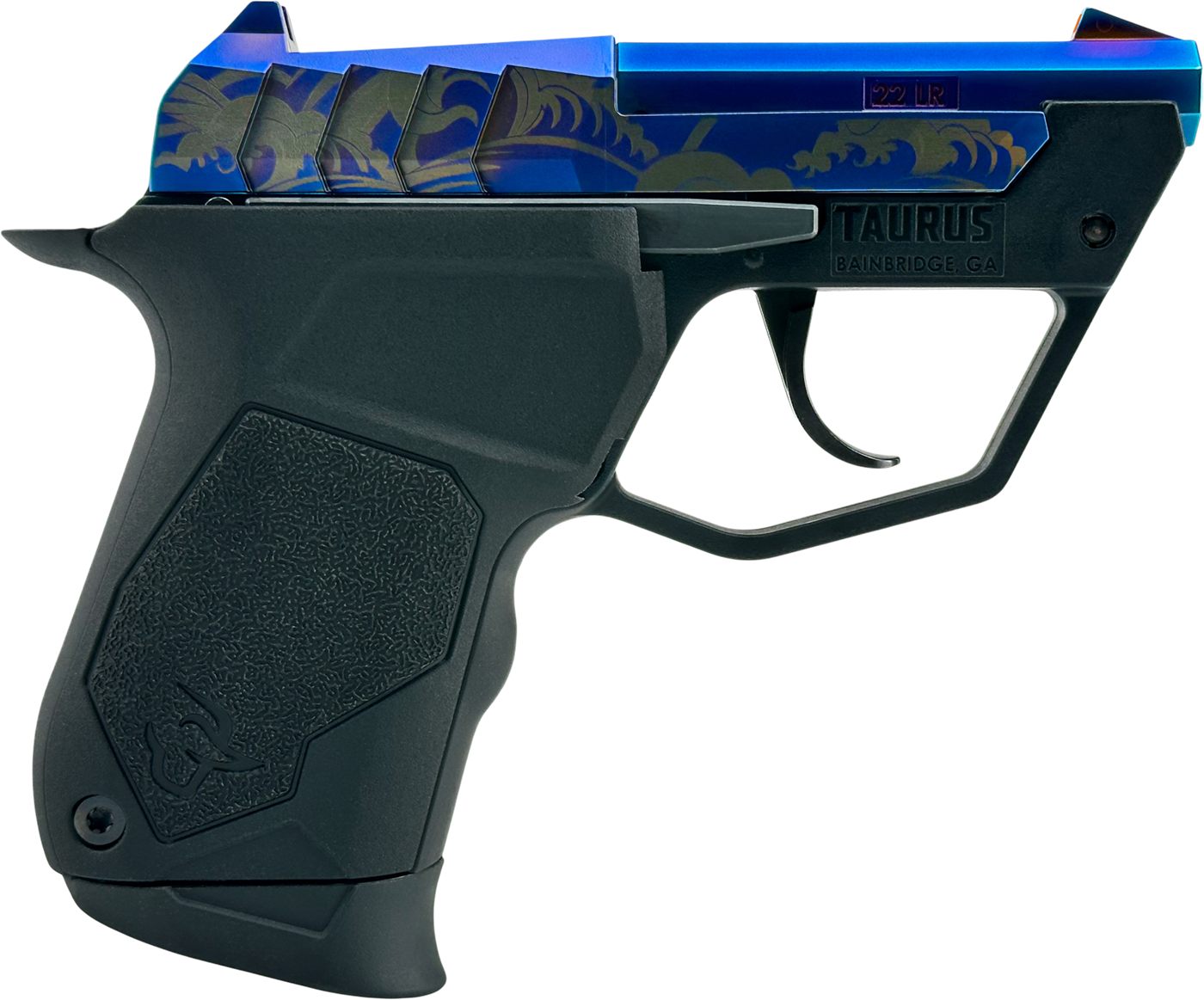 Taurus 1-22TUC13BL-GW Micro Compact 22 LR 9+1 2.50in Tip-Up Barrel