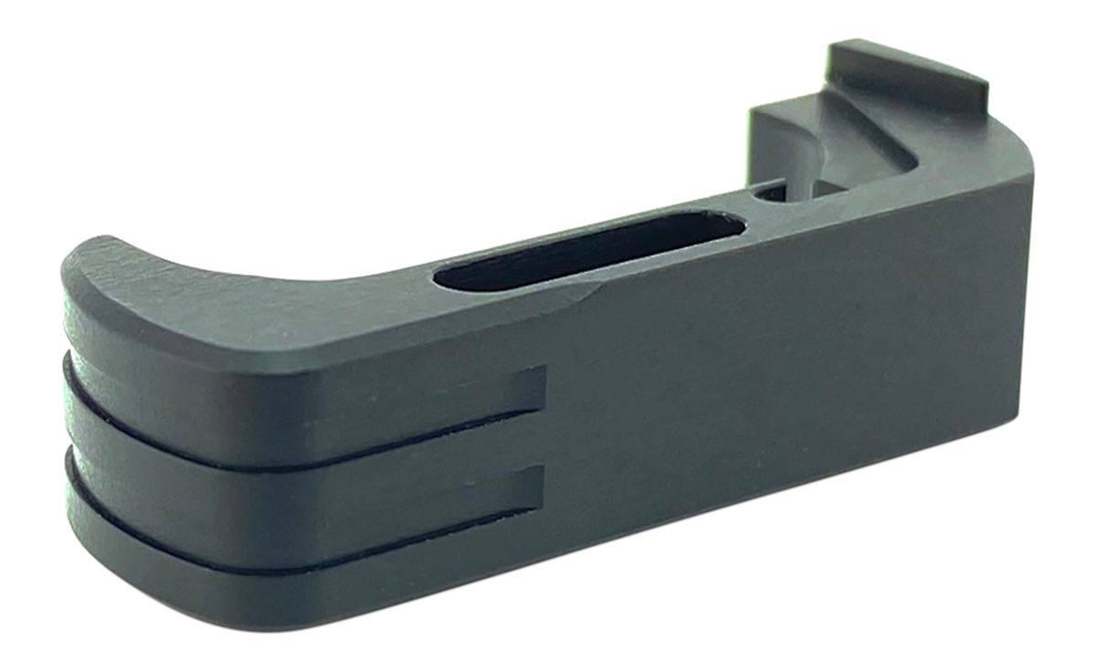 Cross Armory CRG5MCBK Mag Catch Extended Compatible w/Glock Gen4-5 Black An