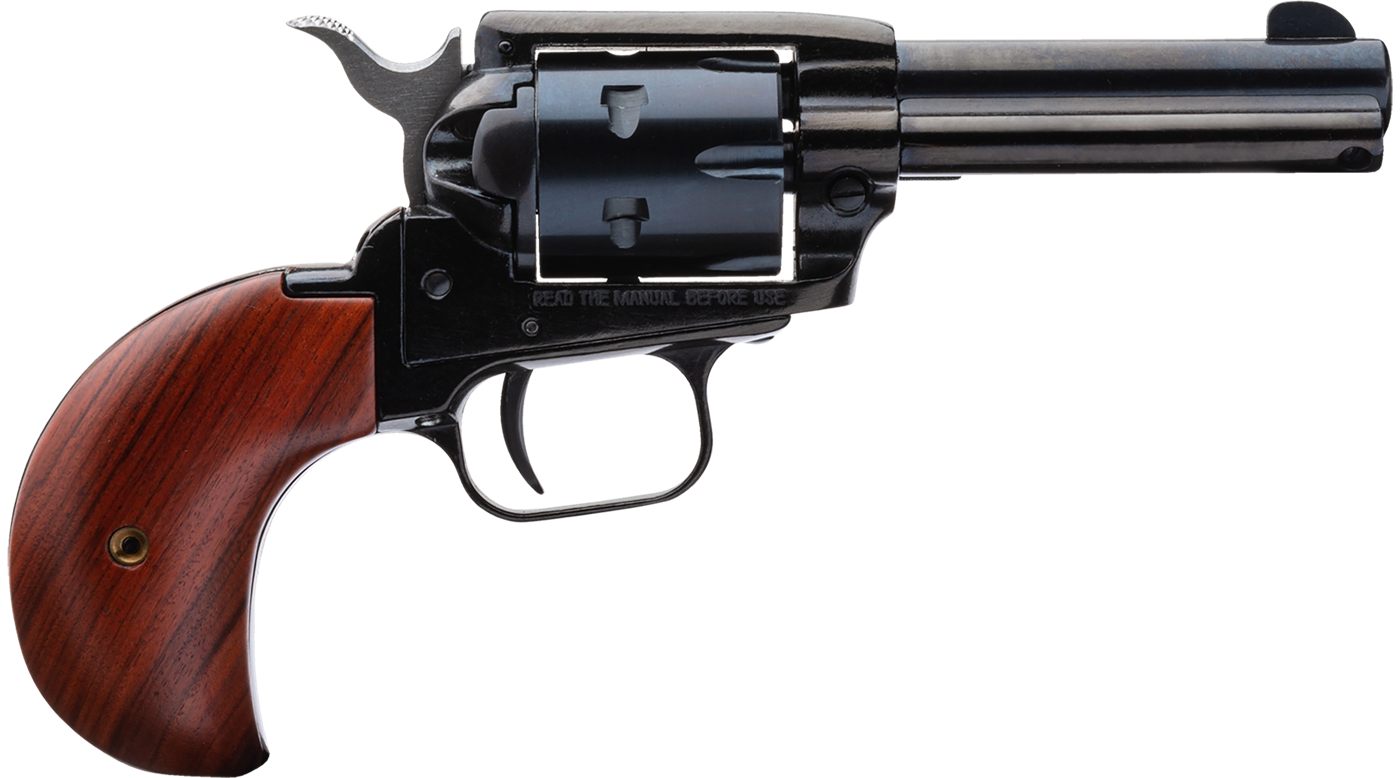 Heritage Mfg RR22MB3BH Rough Rider 22 LR/22 WMR 6 Shot, 3.50in Black Steel
