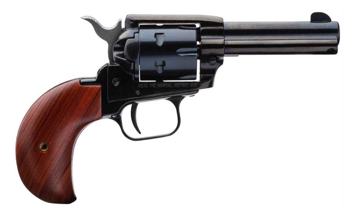 Heritage Mfg RR22MB3BH Rough Rider 22 LR/22 WMR 6 Shot, 3.50in Black Steel view 2