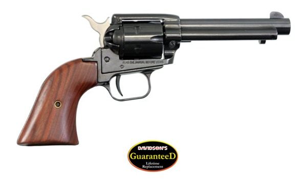 Heritage Mfg RR22MB4 Rough Rider 22 LR WMR 6 Shot, 4.75in Black Steel Barre view 2