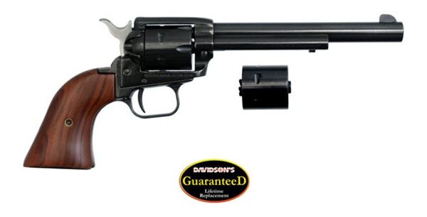 Heritage Manufacturing Mfg RR22MB6 Rough Rider 22 LR WMR 6 Shot, 6.50in Bla view 2